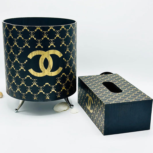 GUCCI BASKET WITH TISSUE BOX (SET OF 2)