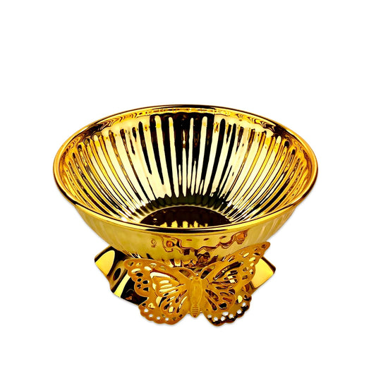 BUTTERFLY GOLDEN SMALL BOWL